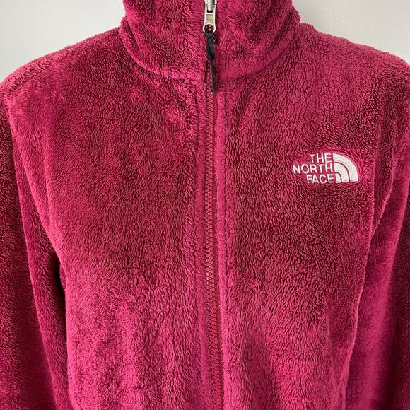 The NORTH FACE OSITO Fleece Jacket Wild Aster Purple Thermal Fuzzy Full Zip - Picture 12 of 15